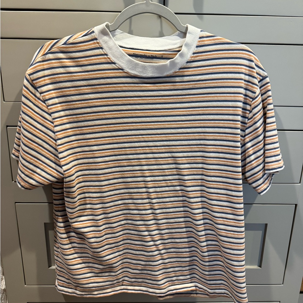 Abercrombie & Fitch Multicolor Striped Tee